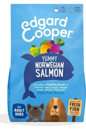 Uitverkoop Edgard & Cooper Adult Fresh Norwegian Salmon 700 gr